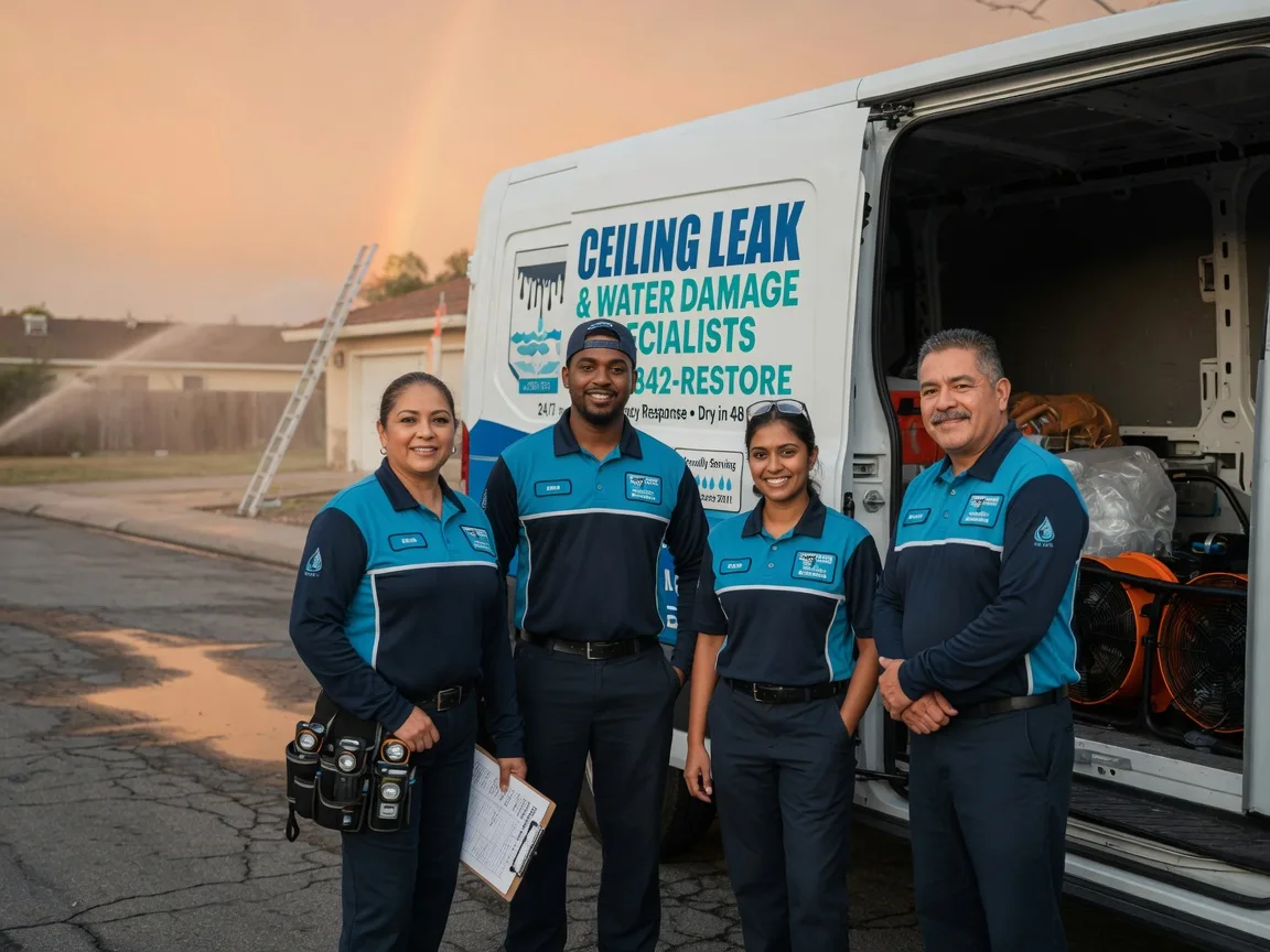 Ceiling Leak Cleanup company in Fountainville, PA